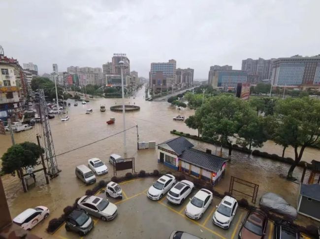 暴雨后的富川縣。譚山泉 攝（修圖）.jpg